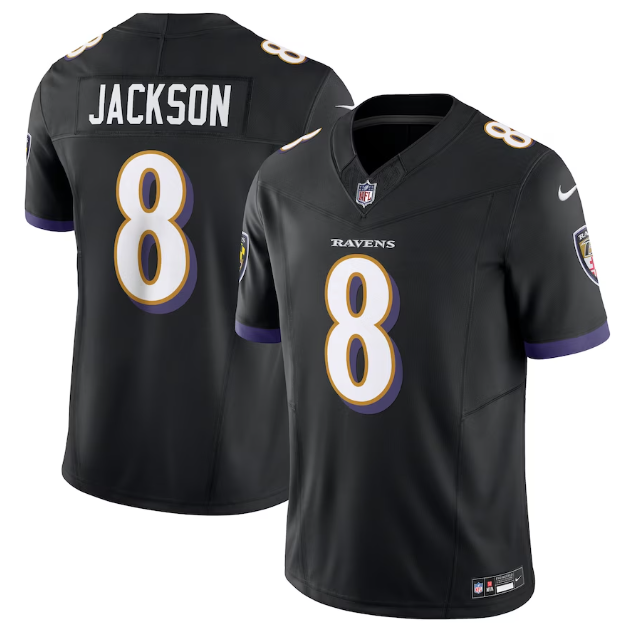 Jersey Baltimore Ravens Vapor F.U.S.E. Limited Preta