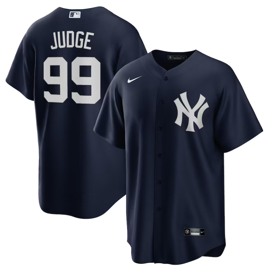 Jersey New York Yankees Azul Torcedor Silkada