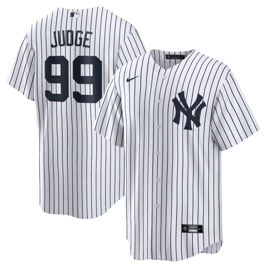 Jersey New York Yankees Branca Torcedor Silkada