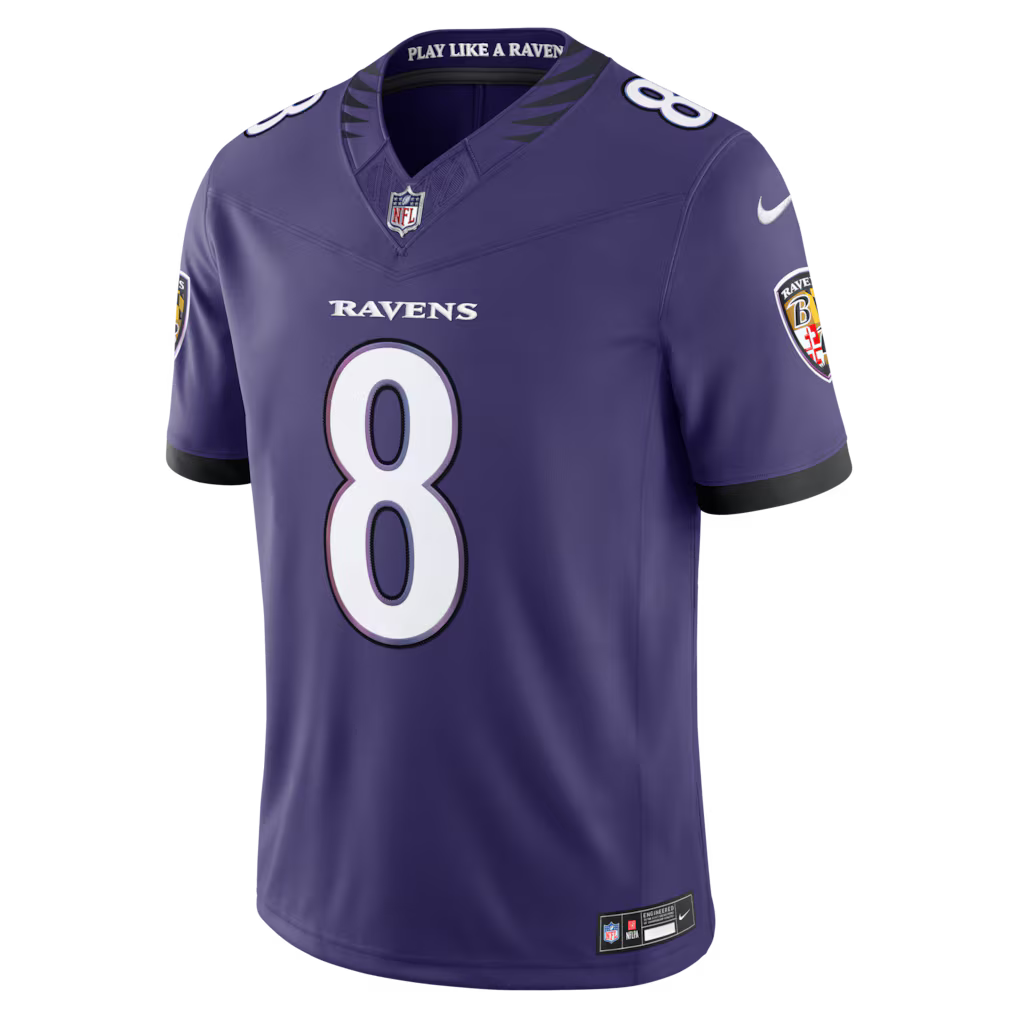 Camisa NFL Baltimore Ravens Vapor F.U.S.E. Limited 26/27 Jersey Roxa