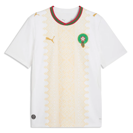 Jersey Seleção Marrocos 2026 Torcedor Masculina - Branca