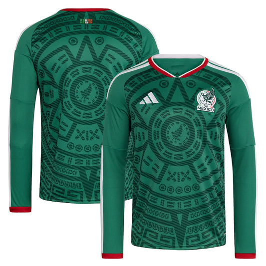 Jersey Seleção México 2026 Manga Longa - Verde