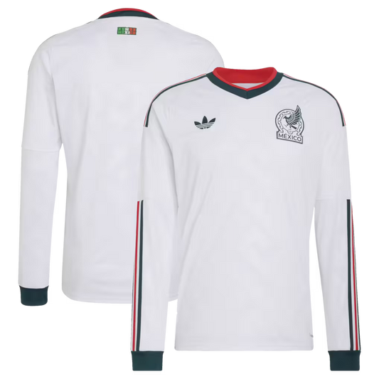 Jersey Seleção México 2026 Manga Longa - Branca