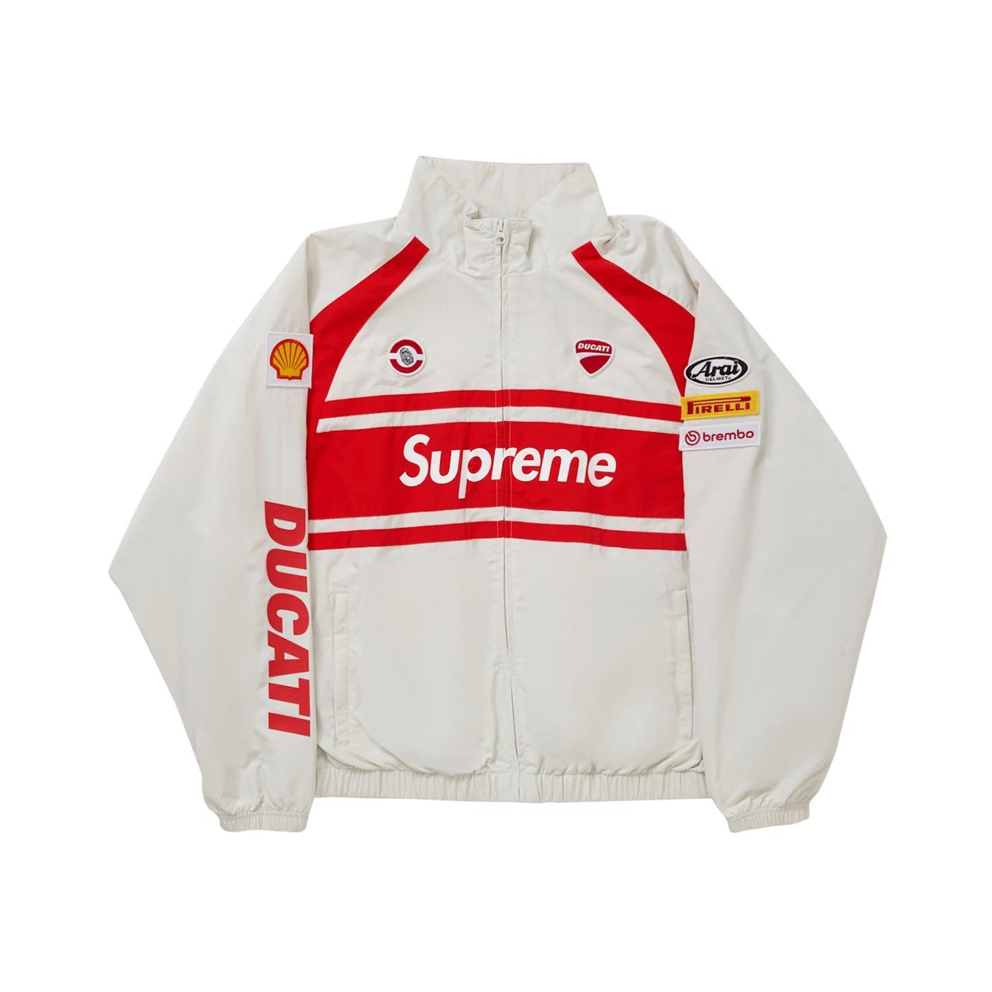Supreme Ducati Tracksuit Light Grey