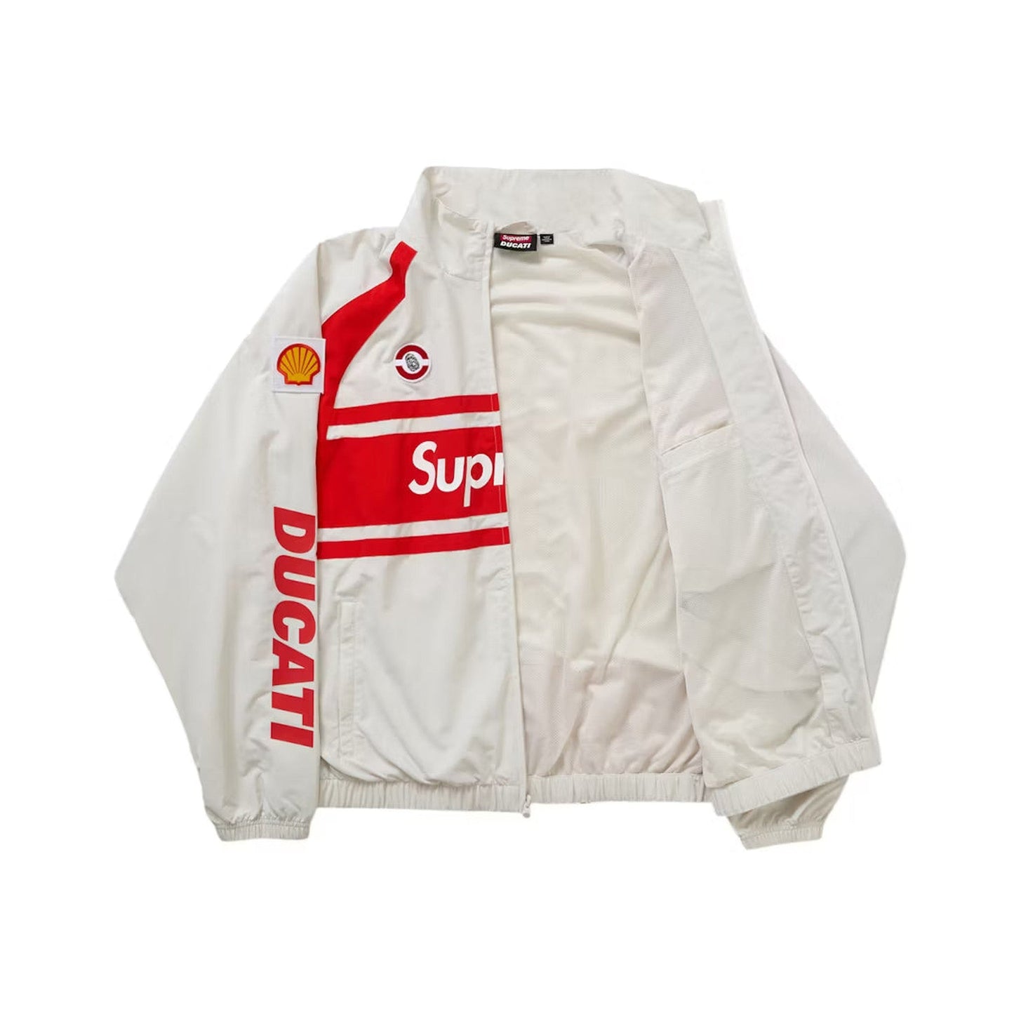 Supreme Ducati Tracksuit Light Grey
