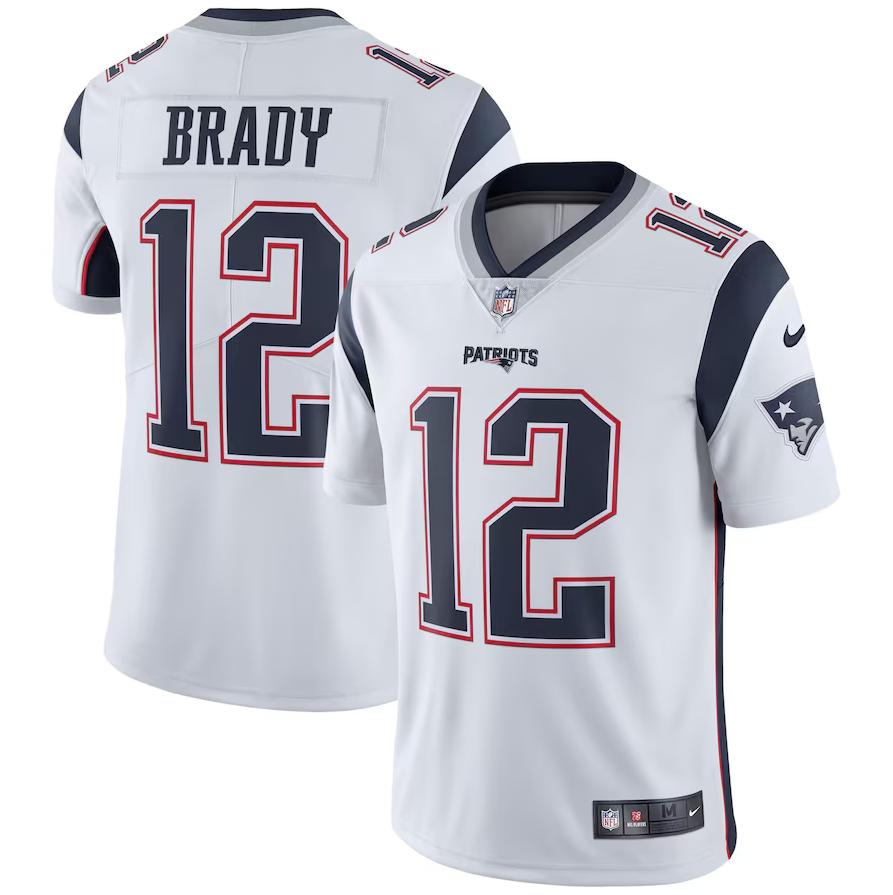 Jersey New England Patriots Vapor Limited Branca Brady