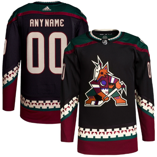 Jersey Arizona Coyotes Preta
