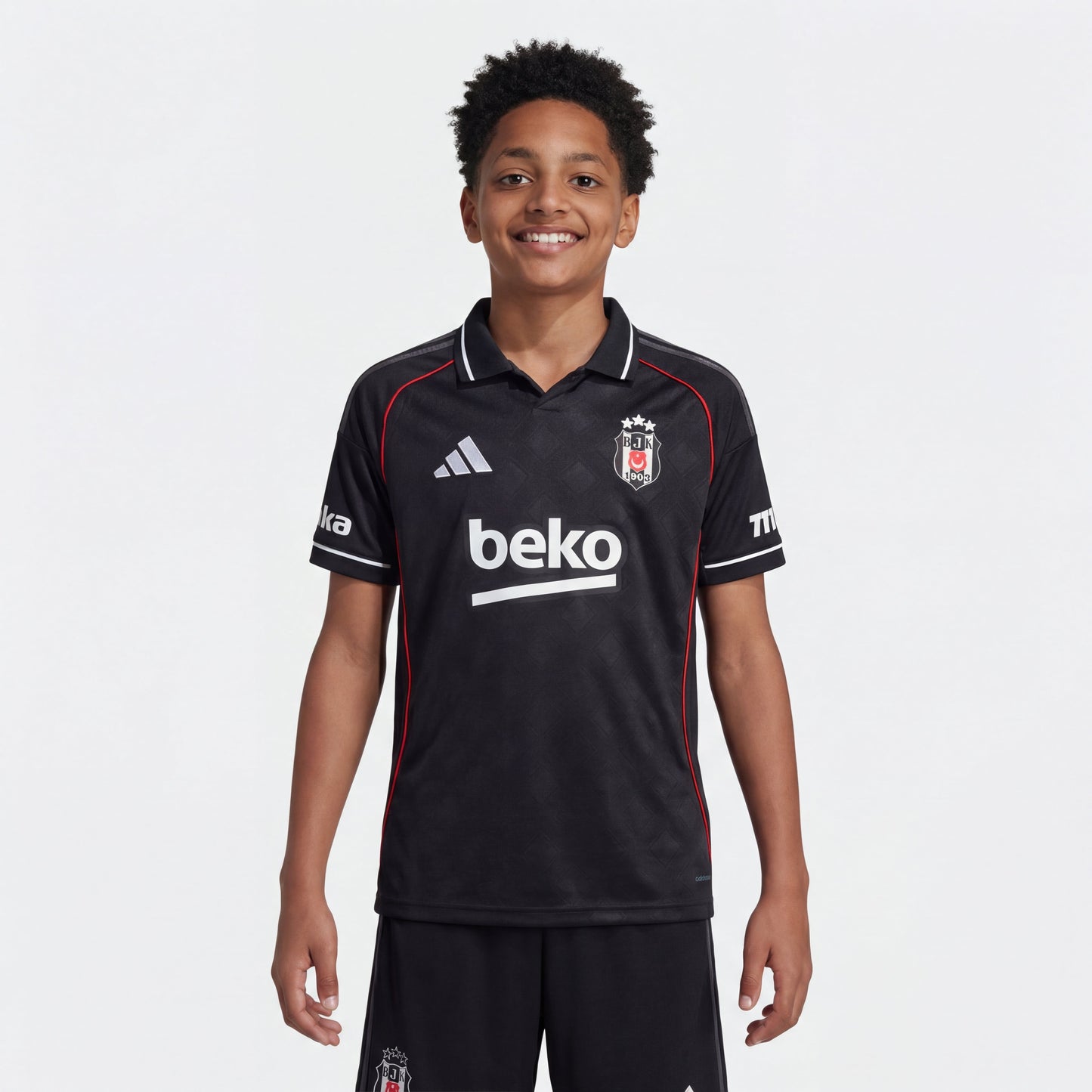 Niño Beşiktaş Tercera Equipación 25/26