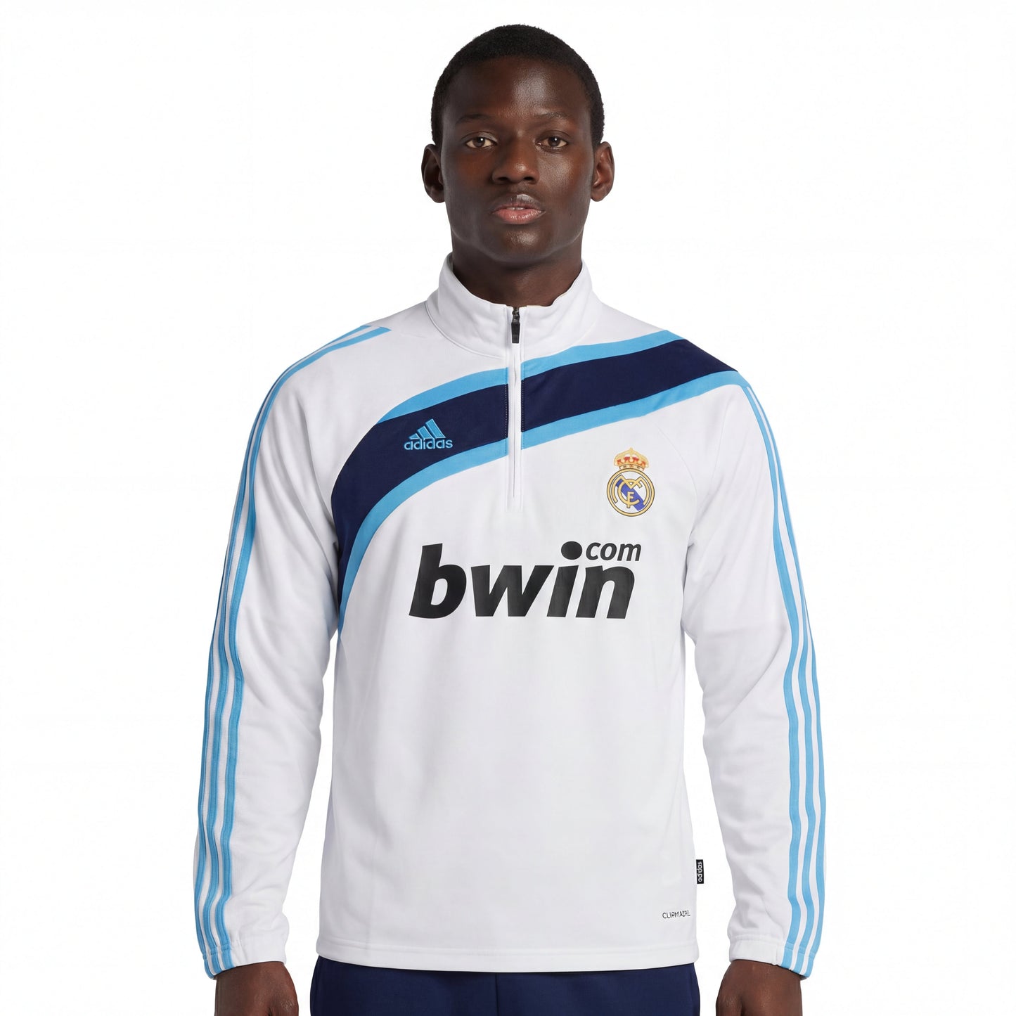 Real Madrid Manga Larga Entrenamiento suit 2008-09  Retro
