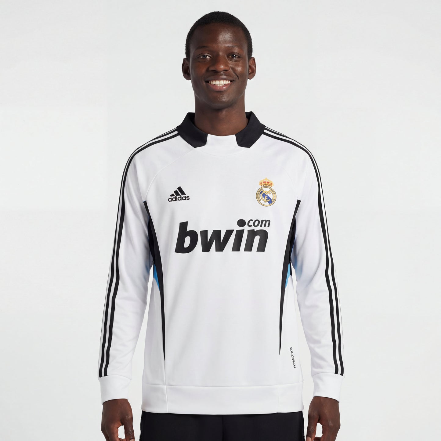 Real Madrid Manga Larga Entrenamiento suit 2008-09  Retro