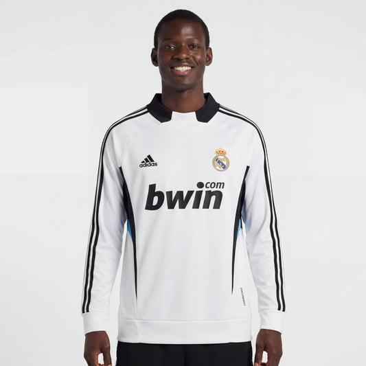 Real Madrid Manga Larga Entrenamiento suit 2008-09  Retro