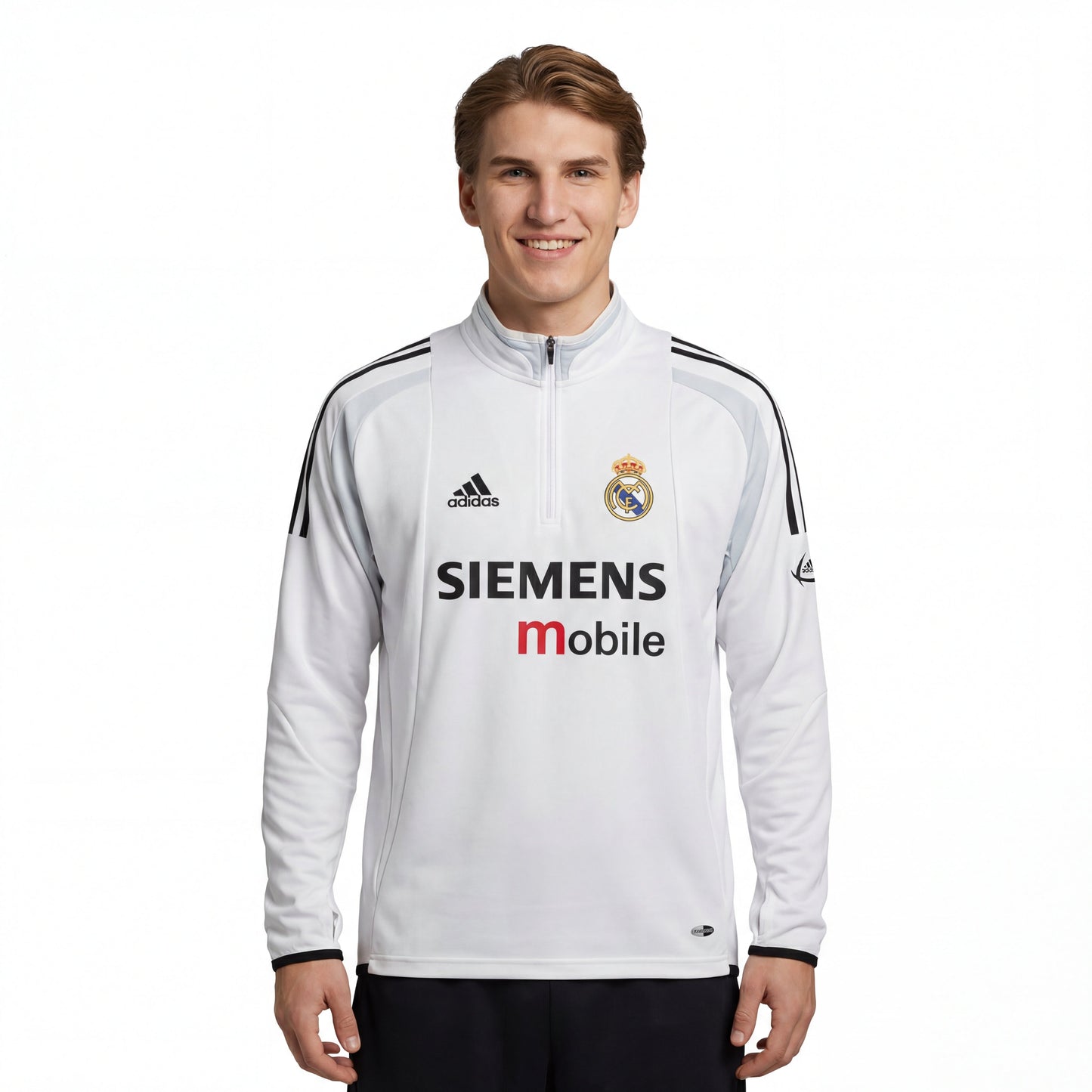Real Madrid Manga Larga Entrenamiento suit 2004-05 Retro