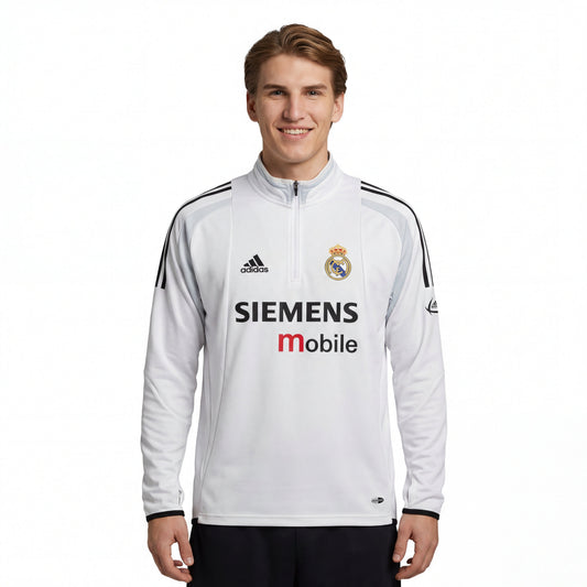 Real Madrid Manga Larga Entrenamiento suit 2004-05 Retro