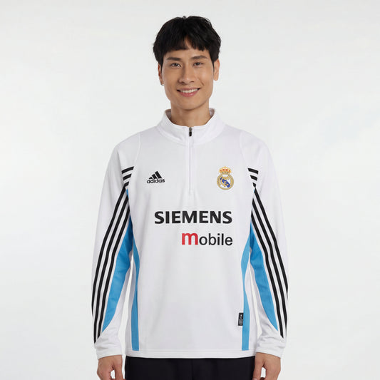 Real Madrid Manga Larga Entrenamiento suit 2003-04 Retro