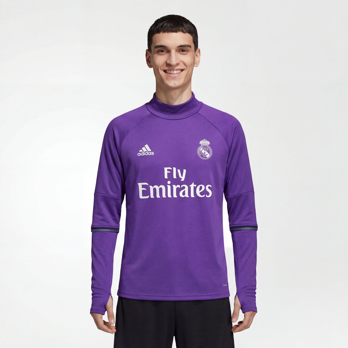 Real Madrid Manga Larga Entrenamiento suit 2016-17 Retro