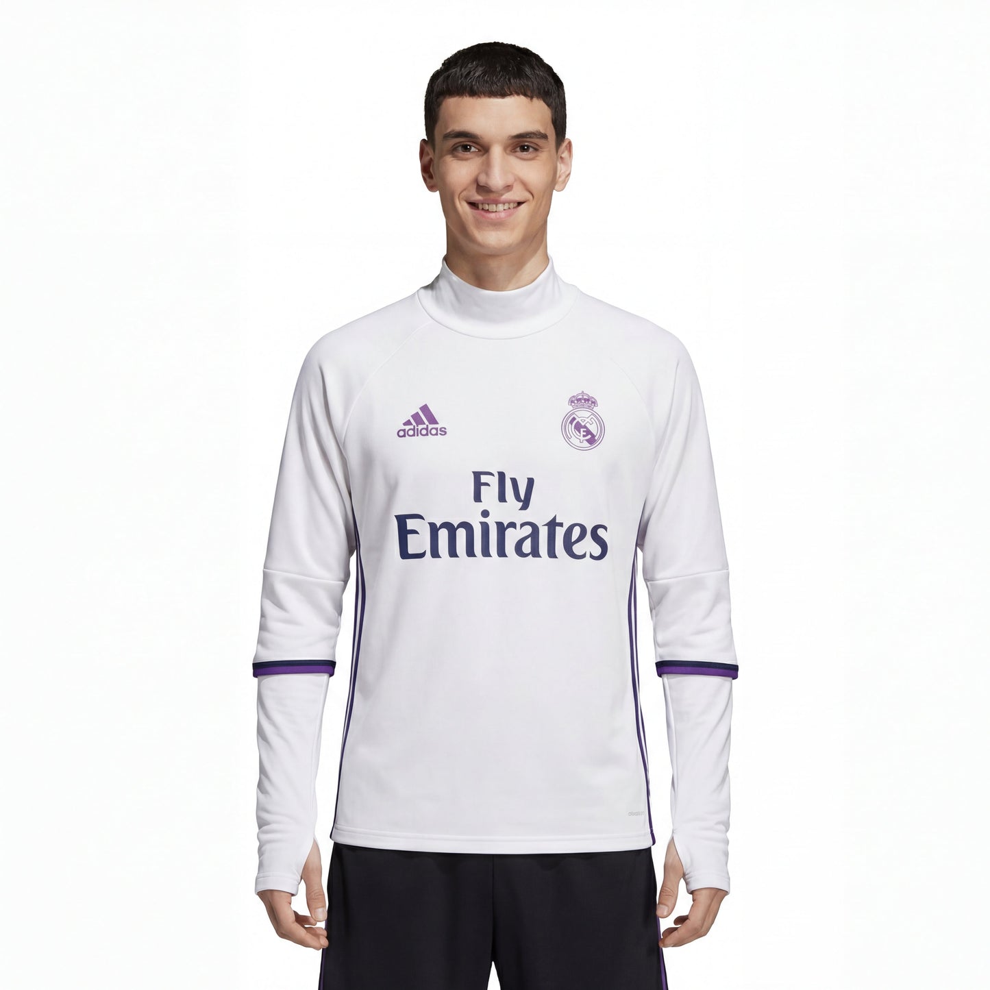 Real Madrid Manga Larga Entrenamiento suit 2016-17 Retro