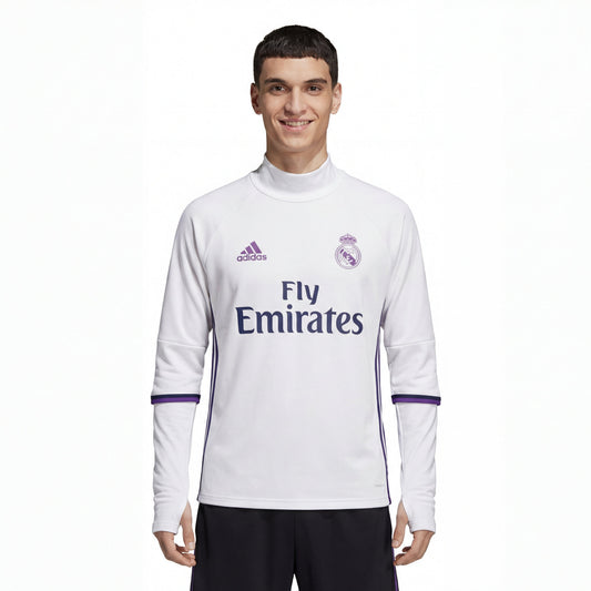 Real Madrid Manga Larga Entrenamiento suit 2016-17 Retro