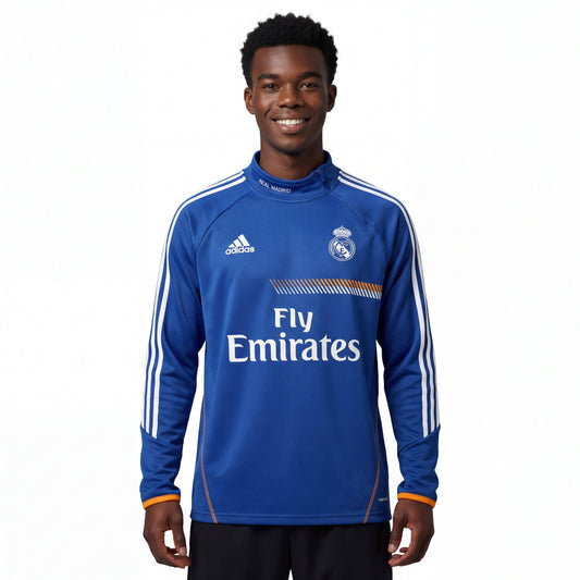 Real Madrid Manga Larga Entrenamiento suit 2013-14 Retro