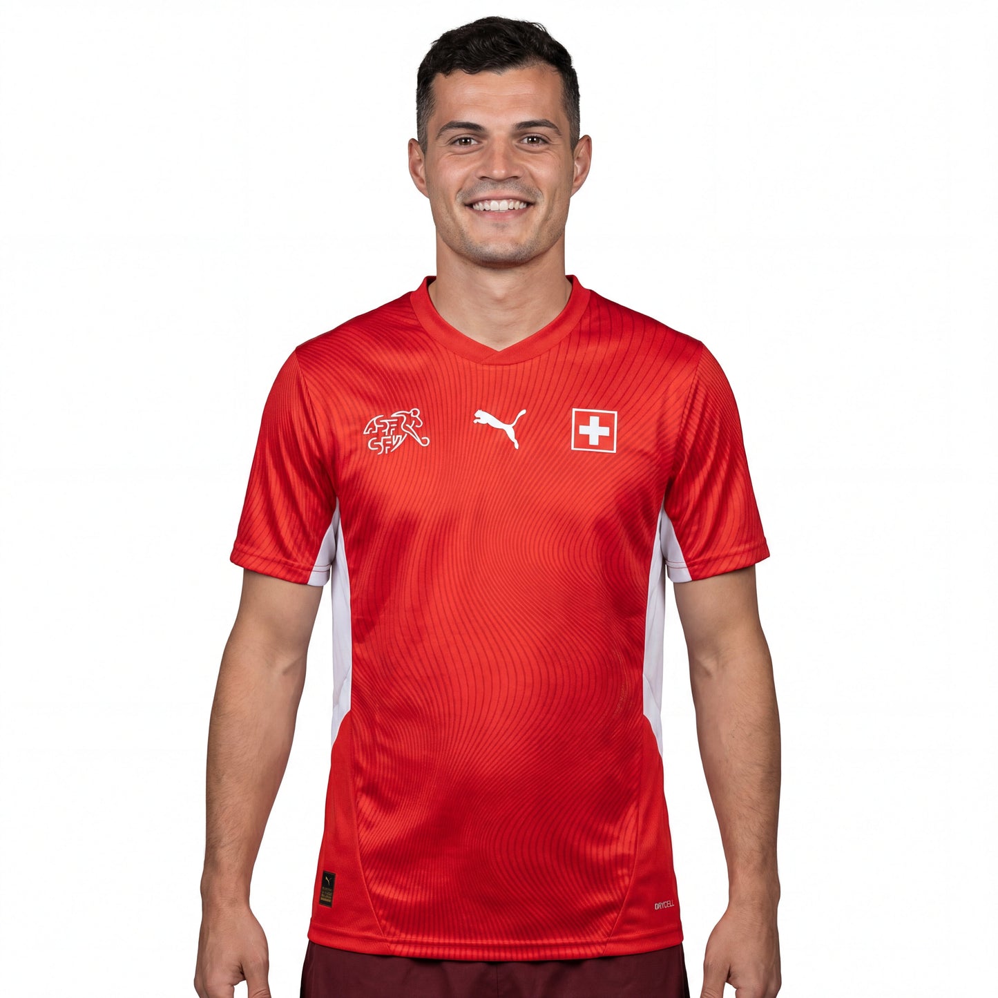 Camisa Switzerland Jogador Home World Cup 2026