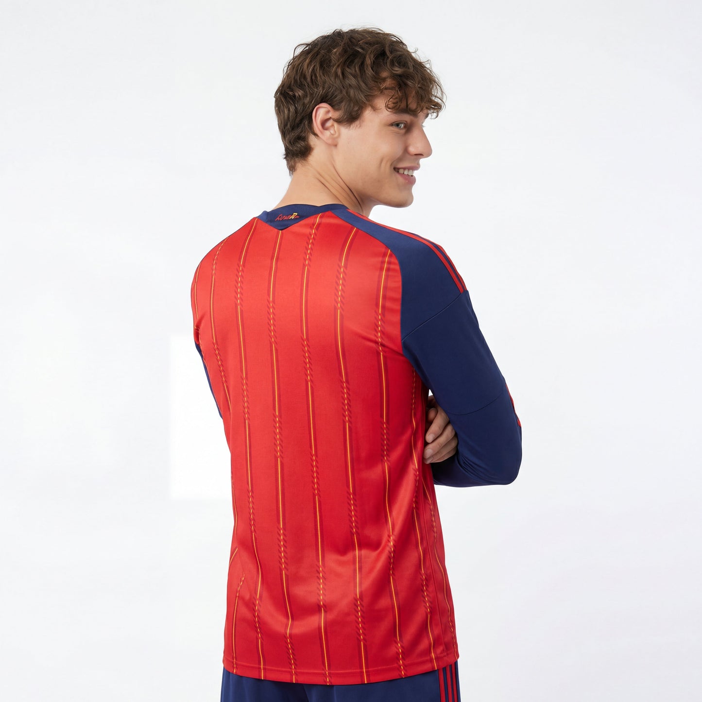 Camisa Espanha 2026 Home Longsleeve WorldCup