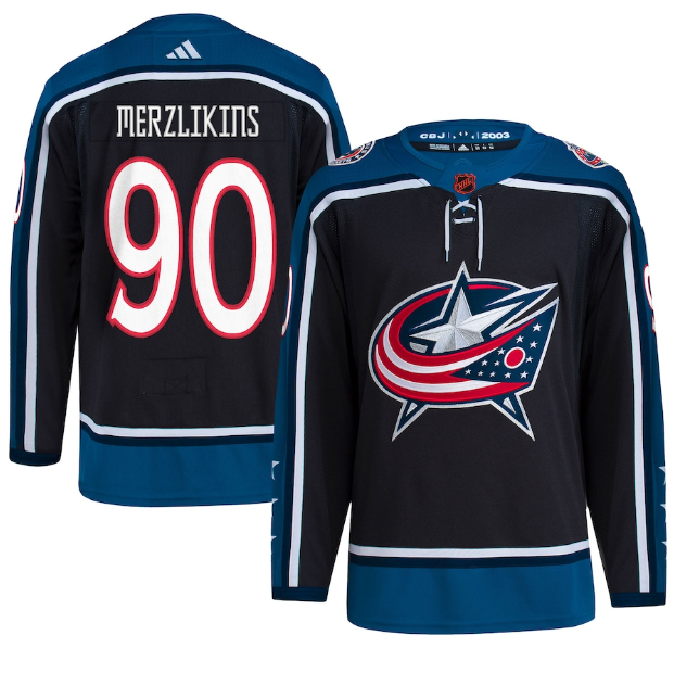 Jersey Columbus Blue Jackets Reverse Retrô 2.0