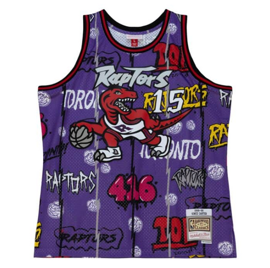 Regata Swingman Slap Sicker Toronto Raptors Mitchell & Ness 1998/99