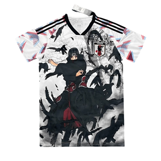Camisa Japão Naruto 24/25 "Itachi" Torcedor Adidas Masculina - Preta e Branca