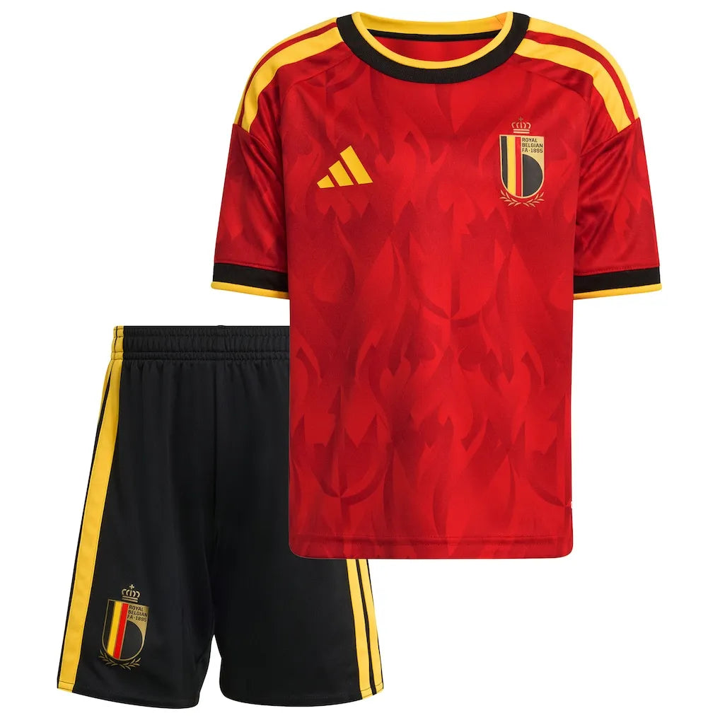 Niño Belgica Primera Equipación 2026 Mundial