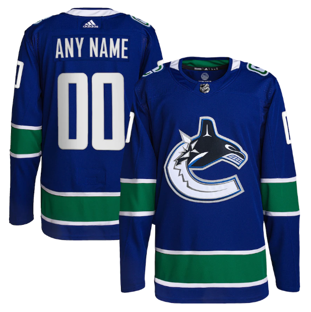 Jersey Vancouver Canucks Azul