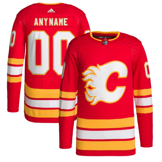 Jersey Calgary Flames Vermelha/Amarela